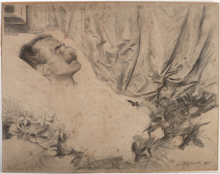 Roman Potocki on his deathbed S.3MŁ – In museums