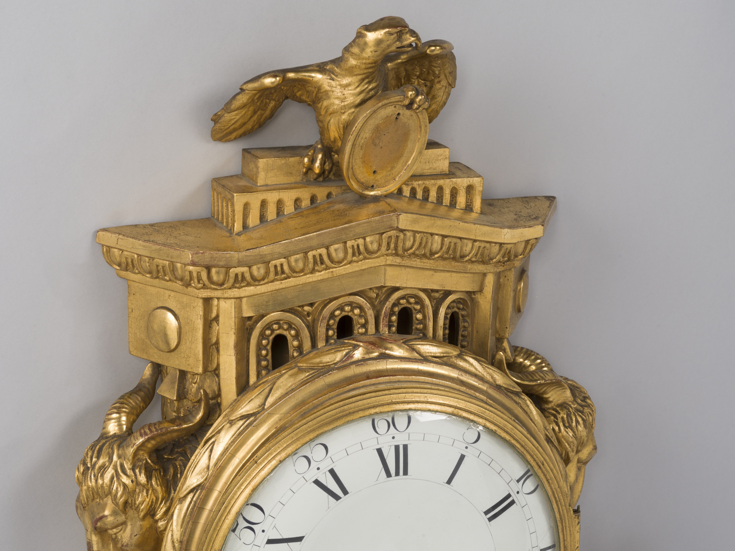 Console wall clock Wil.3988 – In museums