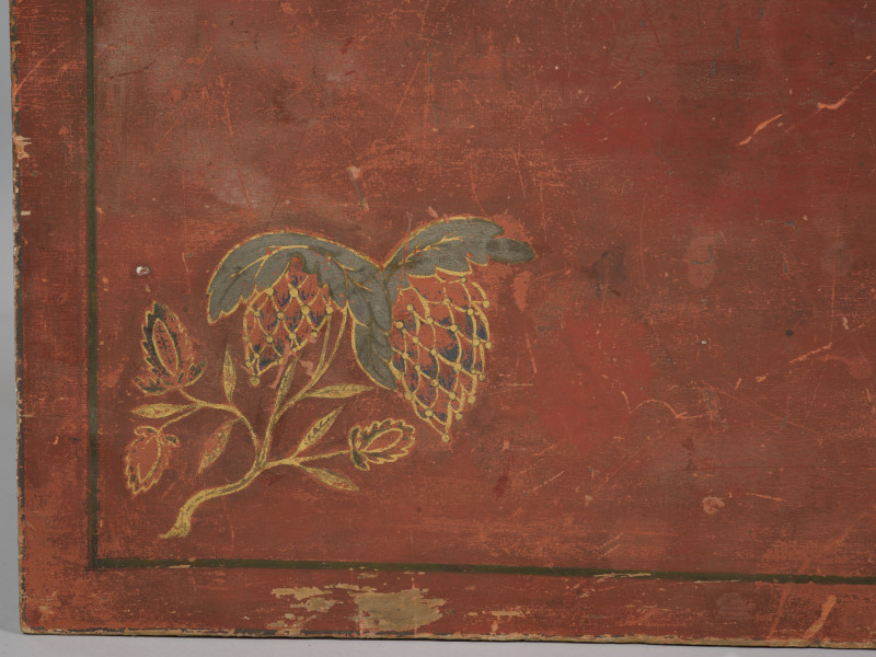 zbliżenie na dekorację roślinną blatu