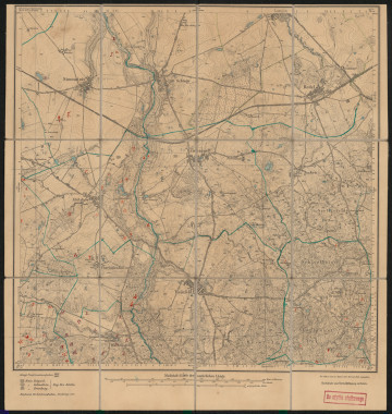 Mapa drukowana 872 Reinfeld I - Ujęcie z przodu; Mapę 872 Reinfeld I opracowano i wydano w 1889/1909, a skorygowano w 1924 roku. Obejmuje obszar w pobliżu miejscowości Reinfeld, Kreis Schivelbein, Reg. Bez. Köslin, Prov. Pommern, dziś Bierzwnica, pow. świdwiński, woj. zachodniopomorskie, Polska. Jest jednym z trzech zachowanych egzemplarzy arkusza przedwojennej mapy topograficznej oznaczonego godłem 872 (ale inne wydanie), zawierającym dane o lokalizacji obiektów i ich nazw w zasobie archiwalnym Flurnamen Sammlung. Na drukowanej mapie ręcznie naniesiono warstwę z numeracją obiektów fizjograficznych odnoszących się do miejscowości: Simmatzig, dziś Smardzko; Alt Schlage, dziś Sława; Gumtow, dziś Chomętowo; Klützkow, dziś Kluczkowo; Ziezeneff, dziś Cieszeniewo; Repzin, dziś Rzepczyno; Charlottenhof Gut, dziś Bierzwnica (część); Wartenstein, dziś Przyrzecze; Brunow, dziś Bronowo.