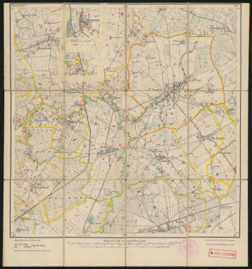 drukowana mapa 319 Peest II - Ujęcie z przodu; Mapę 319 Peest II opracowano w 1889, a dodrukowano w 1925 roku. Obejmuje obszar w pobliżu miejscowości Peest, Kreis Schlawe, Reg. Bez. Köslin, Prov. Pommern, dziś Pieszcz, pow. sławieński, woj. zachodniopomorskie, Polska. Jest jedynym zachowanym egzemplarzem arkusza przedwojennej mapy topograficznej oznaczonego godłem 319, zawierającym dane o lokalizacji obiektów i ich nazw w zasobie archiwalnym Flurnamen Sammlung. Na drukowanej mapie ręcznie naniesiono warstwę z numeracją obiektów fizjograficznych odnoszących się do miejscowości: Pennekow, dziś Pieńkowo; Pustamin, dziś Postomino; Peest; Thyn, dziś Tyń; Wilhelmine, dziś Wilkowice; Stemnitz, dziś Staniewice; Nitzlin, dziś Nosalin; Alt, Neu Paalow, dziś Pałowo, Pałówko; Koccejendorf, dziś Radosław; Freetz, dziś Wrześnica.