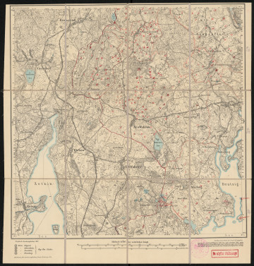 Mapa drukowana 970 Neu-Wuhrow III - Ujęcie z przodu; Mapę 970 Neu-Wuhrow III opracowano i wydano w 1875, a dodrukowano w 1924 roku. Obejmuje obszar w pobliżu miejscowości Neu Wuhrow, Kreis Neustettin, Reg. Bez. Köslin, Prov. Pommern, dziś Nowe Worowo, pow. drawski, woj. zachodniopomorskie, Polska. Jest jednym z czterech zachowanych egzemplarzy arkusza przedwojennej mapy topograficznej oznaczonego godłem 970 (ale inne wydanie), zawierającym dane o lokalizacji obiektów i ich nazw w zasobie archiwalnym Flurnamen Sammlung. Na drukowanej mapie ręcznie naniesiono warstwę z numeracją obiektów fizjograficznych odnoszących się do miejscowości: Schmalzenthin, dziś Smołdzęcino; Alt, Neu Liepenfier, dziś Czarnkowie, Lipno; Schmidtenthin, dziś Śmidzięcino; Zemmin, dziś Cieminko; Neu Wuhrow; Warlang, dziś Warniłęg; Reppow, dziś Rzepowo.