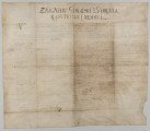 ML/H/585 - Statut biłgorajskiego cechu kuśnierskiego. Dokument rękopiśmienny w języku polskim datowany na 19 czerwca 1648 r. Statut wystawiony przez Zbigniewa Gorajskiego z Goraja, kasztelana chełmskiego, ustalający i zatwierdzający w 31 artykułach porządek rzemiosła kuśnierskiego. Podpis wystawcy i potwierdzenie przez Marcina Leopolda Szczukę. Na lewym marginesie wykonane później ciemniejszym atramentem skróty niektórych artykułów.