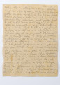 Gryps napisany przez Zenona Waśniewskiego przebywającego w więzieniu na Zamku w Lublinie, gryps skierowany do żony Michaliny, 2 strony zapisane ołówkiem pismo od lewej do prawej.