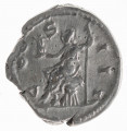 Av.: Popiersie cesarza w prawo. W otoku: M ANTONINVS AVG TR P XXV

Rv.: Roma siedząca w lewo, trzymająca w lewej ręce berło a w prawej Wiktorię. W otoku: COS III
