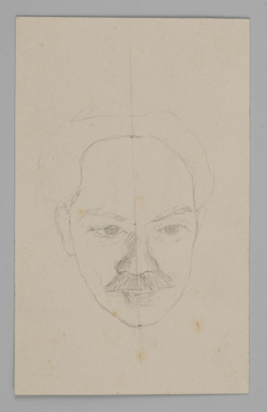 Żeromski, Adam (1899-1918) (autor)
Szkic portretu twarzy Stefana Żeromskiego - Szkic portretowy twarzy Stefana Żeromskiego, wykonany ołowkiem przez Adama Żeromskiego.
