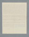 List napisany na maszynie na pojedynczej tzw. czystej karcie, treść na jednej stronie. Podpis autora również na maszynie do pisania, nie odręczny.
Pierwsza część listu dotyczy traktatu handlowego polsko-francuskiego, zapewne nie tyle zawarcia (22.05.1937, zanim powstał ,,Głos Gospodarczy''), ile ratyfikacji (10.02.1938, https://isap.sejm.gov.pl/isap.nsf/download.xsp/WDU19380100061/O/D19380061.pdf), co pozwala datować list na początek 1938 roku, zapewne - połowę lutego.Na temat niektórych osób wymienianych w drugiej, poświęconej sprawom prywatnym części listu, nie dysponujemy bliższymi informacjami, możemy przypuszczać - ze względu na obracanie się Trossa, publicysty także filmowego, w środowisku filmowym (zob. np. Monika Talarczyk, „«Czarne skrzydła» START-u w niebyłej historii przedwojennego polskiego kina, w: ,,Szklane domy. Wizje i praktyki modernizacji społecznych po roku 1918’’, red. J. Kordjak, Wydawnictwo Zachęta – Narodowa Galeria Sztuki, Warszawa 2018, s. 124).), że ,,Olek'' to prawdopodobnie Aleksander Bachrach (1911-1979, prawnik, po wojnie profesor nadzwyczajny w Instytucie Państwa i Prawa PAN; o nim zapewne mowa jest również w innych listach Pesy Frydlender, później Kern), a ,,Ford'' to (jak w liście MPOLIN-A50.1.80) zapewne Karol Ford (1908-1989, publicysta, krytyk filmowy).Treść: Drogi Tadziu.
Otrzymałeś zapewne depeszę, którą dzisiaj od Ciebie wysłaliśmy. Chodzi o to, abyś porozumiał się – koniecznie jeszcze dzisiaj – z radcą Ambasady Francuskiej w Warszawie, który teraz jest w Paryżu w sprawie zawarcia traktatu handlowego polsko-francuskiego. Musisz się z nim koniecznie porozumieć w sprawie poparcia naszego specjalnego wydania, poświęconego zagadnieniom gospodarczym Polski i Francji. Byłoby wskazane, abyś zdołał od niego otrzymać pismo polecające[,] za pomocą którego Ty we Francji[,] a my na miejscu zbieralibyśmy materiały ogłoszeniowe do tego numeru. Oczywiście musisz to zrobić jak najszybciej, ponieważ czas ucieka[,] a do wydania numeru pozostaje dni ledwo kilkanaście. O ile Ci się uda[,] poproś go o artykuł, podobnie staraj się zebrać materiał redakcyjny wśród dziennikarzy i przedstawicieli sfer gospodarczych Francji o możliwościach i sposobach porozumienia gospodarczego obu zaprzyjaźnionych mocarstw, terenach osiedleńczych dla Polaków w koloniach francuskich, pożyczce dla Polski, stosunkach handlowych francusko-polsko-rumuńskich itp. O tym[,] coś załatwił[,] zawiadom nas natychmiast pocztą lotniczą, tak abyśmy już w poniedziałek mogli ewentualnie rozpocząć prace nad oprawianiem numeru. Sapienti sat [w wer. polskiej łacińskiej sentencji Titusa Macciusa Plautusa: mądrej głowie dość dwie słowie]… Te[ra]z o sprawach prywatnych. Czyś dostał list od Forda. Przysięgał na wszystkie świętości, że wysłał do Ciebie list z wskazaniem, gdzie masz odebrać forsę. Podobno list ten wysłał zaraz po otrzymaniu przeze mnie twojego. W każdym bądź razie, o ile coś od niego otrzymasz[,] to będzie to równe temu, jakbyś znalazł coś na ulicy. Wczoraj była 6 rocznica ślubu Olków. Moim zdaniem jest to już stanowczo za długi okres dla ich małżeństwa, ponieważ – o ile mnie się zdaje – znudził mu się ten związek. Olek łapczywie wypytuje mnie o adresy najrozmaitszych panienek chętny na dokonanie „grzeszków”. U Henia sytuacja nie jest najlepsza. Chłopiec stracił pracę i kręci się bez zajęcia. Żyje z kilkudziesięciu złotych wypłacanych mu tytułem zasiłku przy ZUPPU [Zakładach Ubezpieczeń Pracowników Umysłowych]. Oczywiście możesz sobie wyobrazić[,] w jakich warunkach Henio teraz żyje. Deczka urodziła syna. Ema też ma syna. Jednym słowem ruszyło się. Po co nie wiem. Atmosfera bowiem nie jest przyjemna. Czytasz zapewne w prasie polskiej przemówienia p.min. Romana [Antoni Roman – minister przemysłu i handlu w rządzie Felicjana Sławoja Składkowskiego] na temat uzdrowienia handlu[,] podo[b]nie też znane są Ci zapewne uchwały Komisji Importowej. W adwokaturze też bez zmian. Wesoło. Napisz co ty robisz i jakie są Twoje zamiary na najbliższą przyszłość. Postaraj się wyjechać do Ameryki i zabierz mnie tam ze sobą. TROSS.