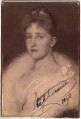 Fotografia Stefanii żony Rudolfa Habsburga z r. 1891 z autografem 