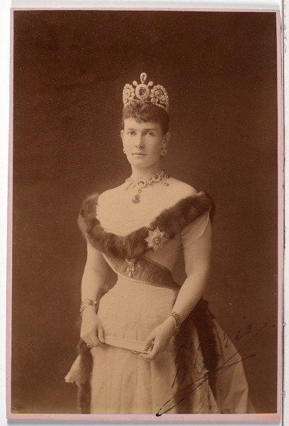 Fotografia Marii, żony Alfonsa XIII - królowej hiszpańskiej
