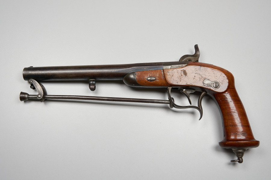 Pistolet kapiszonowy oryg.