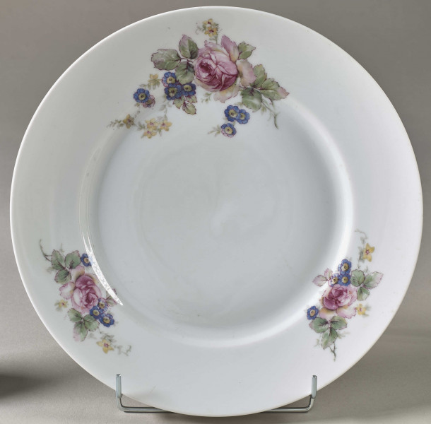 Talerz płytki, widok od przodu, zdjęcie do kart