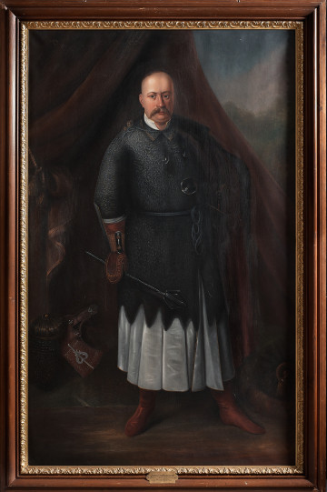 Portret Janusza Radziwiłła ks. na Birżach i Dubinkach oryg.